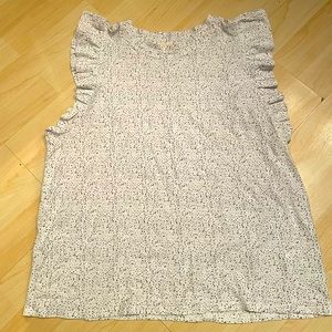 Nation LTD LA Flutter Sleeve Tank, sz L